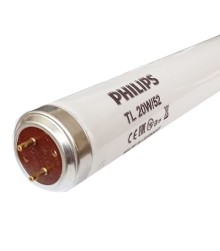 نمای جانبی لامپ فتوتراپی Philips 20W – کیفیت ساخت و سرپیچ