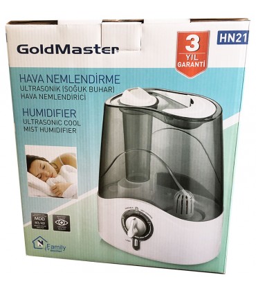 خرید دستگاه بخور سرد  5 لیتری گلدمستر HN-21 | قیمت + گارانتی