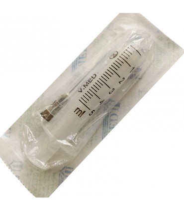 سرنگ 5 سی‌سی ویمد V.MED با سرسوزن 22G | ورید