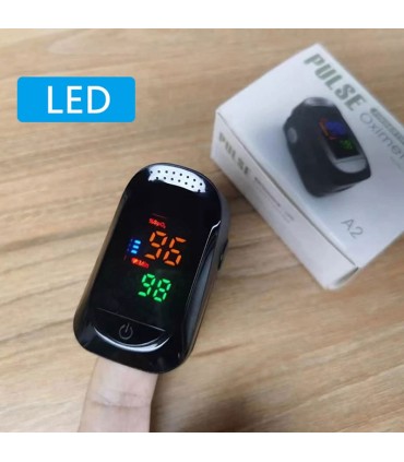 خرید پالس اکسیمتر انگشتی مدل A2 | ارزان و اقتصادی + گارانتی کالا طب