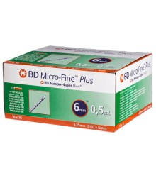 سرنگ انسولین بی دی نیم سی سی BD ا BD Micro-Fine Plus Syringe 0.5 ml