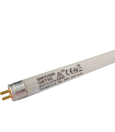 لامپ یو وی بی (UV-B) 8 وات سانکیو دنکی پایه G5 مناسب ژل داک و درمان پوستی