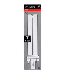 لامپ یو وی سی (UVC) 7 وات فیلیپس پایه G23 مدل TUV PL-S
