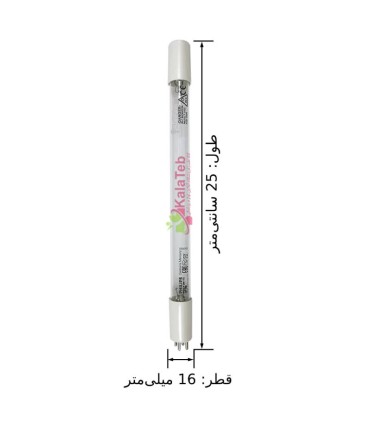 خرید و قیمت لامپ UVC تصفیه آب 11 وات فیلیپس 4 پین