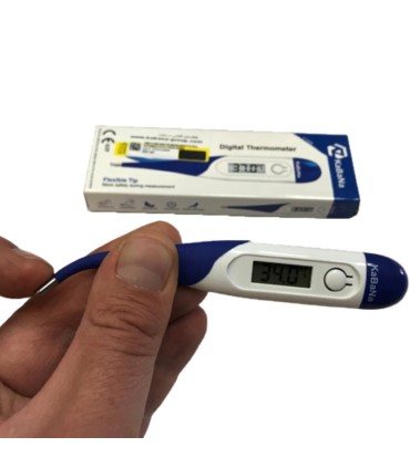 تب‌سنج زیر زبانی دیجیتال منعطف برند X همراه با جعبه اورجینال