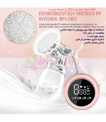 خرید شیردوش برقی دوقلو مدل RH-318BB | مکش قوی و پرتابل