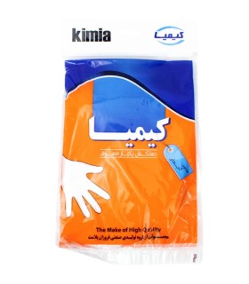 خرید و قیمت دستکش یکبار مصرف نایلونی کیمیا - بسته 100 عددی