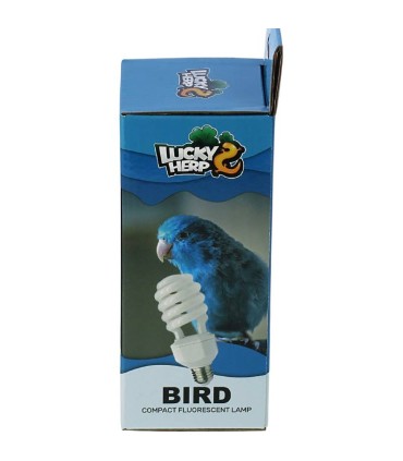 لامپ UVB لاکی هرپ 20 وات | مناسب مرغ عشق، قناری و پرندگان زینتی کوچک | UVB 2.4%