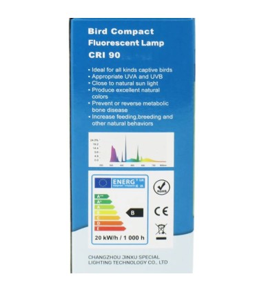 خرید لامپ یو وی پرنده 20 وات 2.4 درصد lucky herp |قیمت مناسب و ارسال سریع