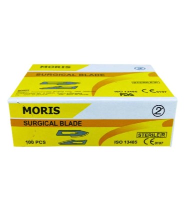 تیغ بیستوری موریس Moriss سایز ۲۱ | تیغ جراحی برای برش‌های عمیق و جراحی عمومی