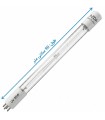 لامپ یو وی سی (UV-C) تصفیه آب 55 وات مزدا 4 پین یکطرفه