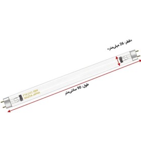 قیمت و خرید لامپ UVC ضدعفونی 55 وات مزدا (90 سانتی‌متر)